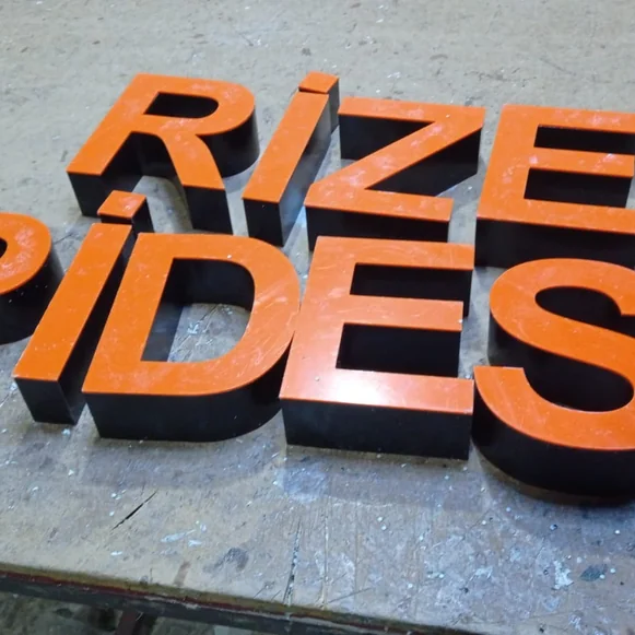 Isikli Kutu Harf örnek çalışma 7